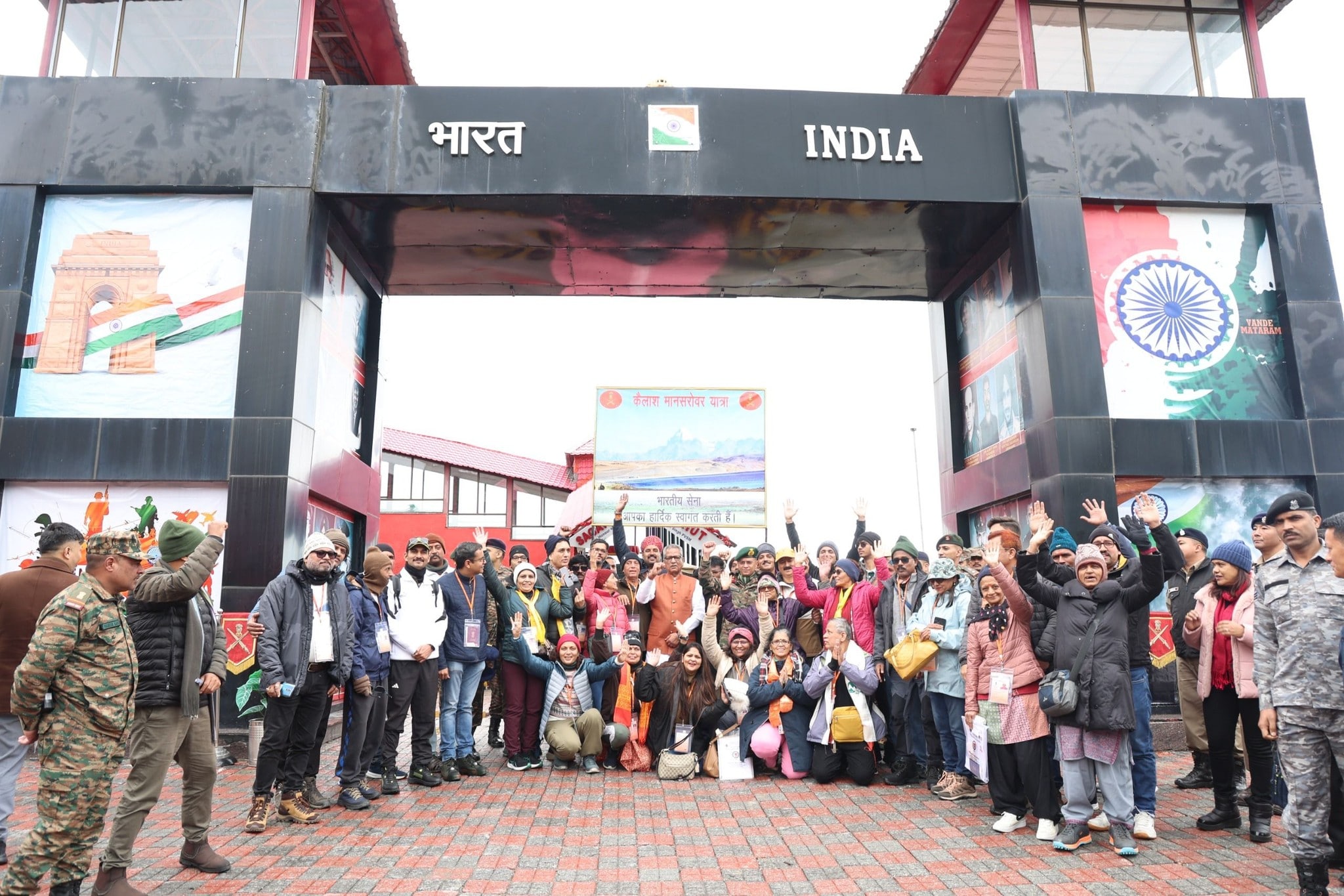 First Batch of Kailash Manasarovar Yatra 2025 Commences via Nathula